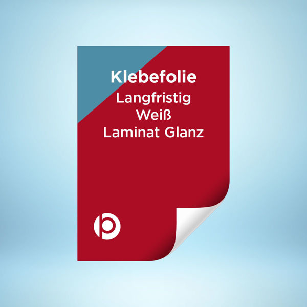 Klebefolie Langfristig Weiß Laminat Glanz