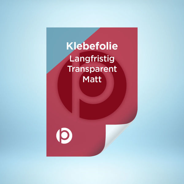 Klebefolie Langfristig Transparent Matt